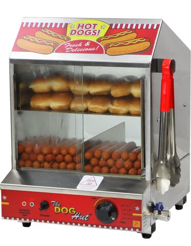 hot dog steamer ( with retro baskets and liners)