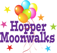 Hopper Moonwalks Logo