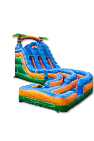 Double Thunder Waterslide