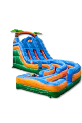 Double Thunder Waterslide