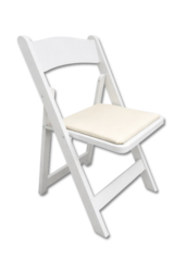 White Fruitwood Chairs