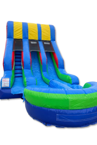 Retro Double Waterslide