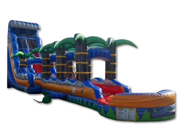 Tsunami Waterslide with Slip N Slide