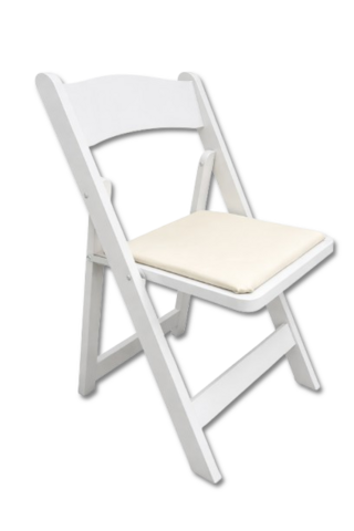White Fruitwood Chairs