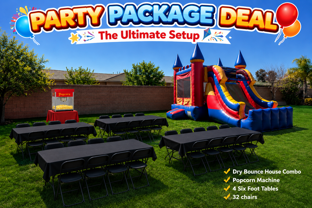 Dry Bounce House Combo Package