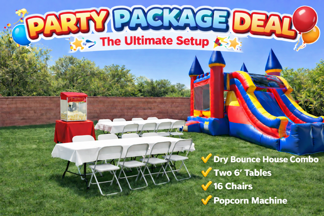 Dry Bounce House Combo Package