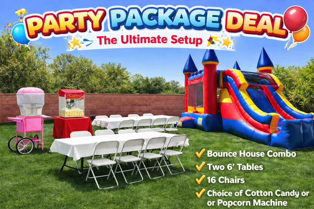 Dry Bounce House Combo Package