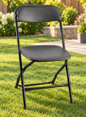 Black Folding Chairs