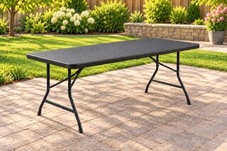 Black Folding Tables (6 foot)