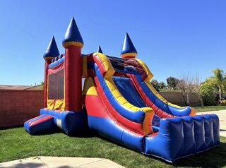 Dry Bounce House Castle Combo