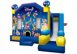 Disney Combo 7 bounce house offered by Bounce Hoppers Virginia Beach