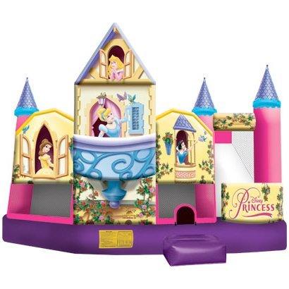 Fairytale Princess Water Bounce, Obstacle and Waterslide 