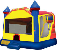 Modular Bounce House with Enclosed Slide
