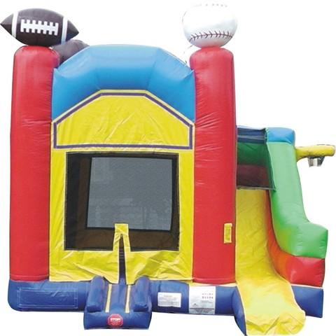 Sports Bounce House with Slide 