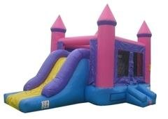 Princess Castle Bounce House with slide (Medium-size)