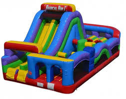 Radical Run Obstacle Course ( 30ft of obstacles' and a large slide)
