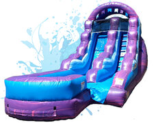10 Ft. Lil Purple Marble Water Slide (6 1/2 Ft. Seated Slide)