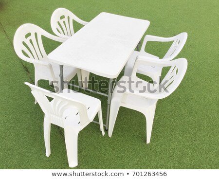   2 Tables & 10 Chairs (colors vary)