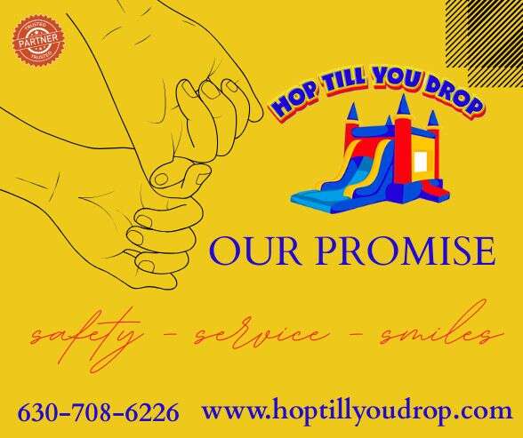 Safety is our Promise to our Yorkville Bounce House Rental Customers - Book Now Safety is our Promise to our Yorkville Bounce House Rental Customers - Book Now