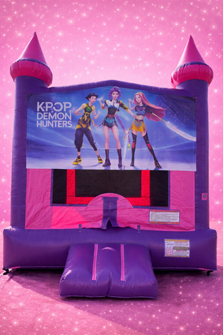 KPop Demon Hunters Bounce House 2