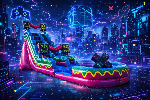 Level Up 20ft Water Slide