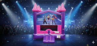 KPop Demon Hunters Bounce House