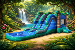 Bahama Bounce House Slide Combo (Wet or Dry)