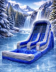 Ice Mountain Falls 20ft Water Slide (Wet or Dry)