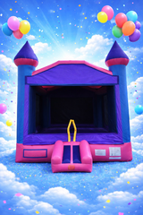 Purple Castle Bounce House