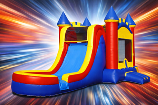 Straight Shot Bounce House Slide Combo (Dry Only)