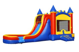 Straight Shot Bounce House Slide Combo (Dry Only)