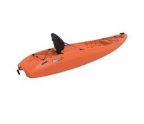 Single 1-person kayak with paddle