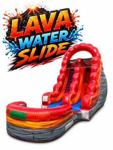 15FT LAVA WATERSLIDE