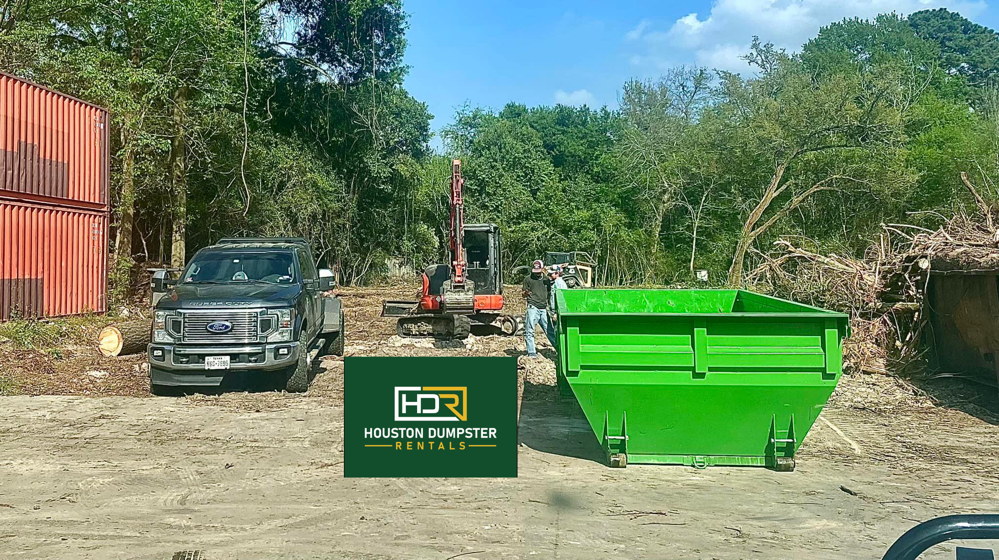 Residential Use Dumpster Rental HTX Dumpsters League City TX