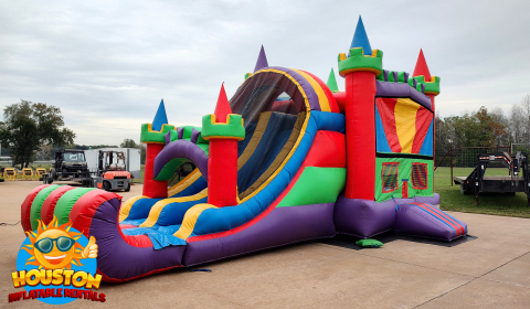 Bounce House Rental with Slide in Humble TX