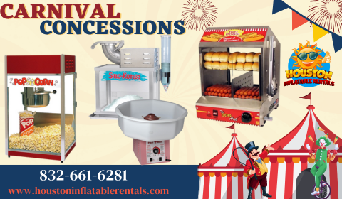 Concession Machines Rental Porter TX