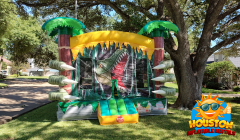 Dino Bounce House Rental in Humble TX