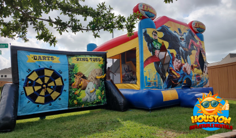 Inflatable interactive game rentals in Houston, TX