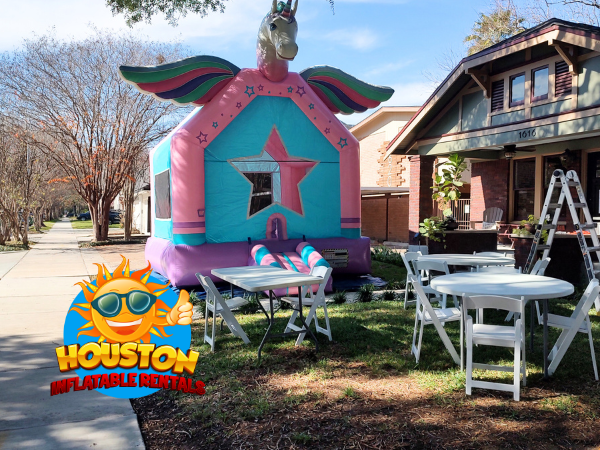 Unicorn Bounce House Rental in Houston, TX