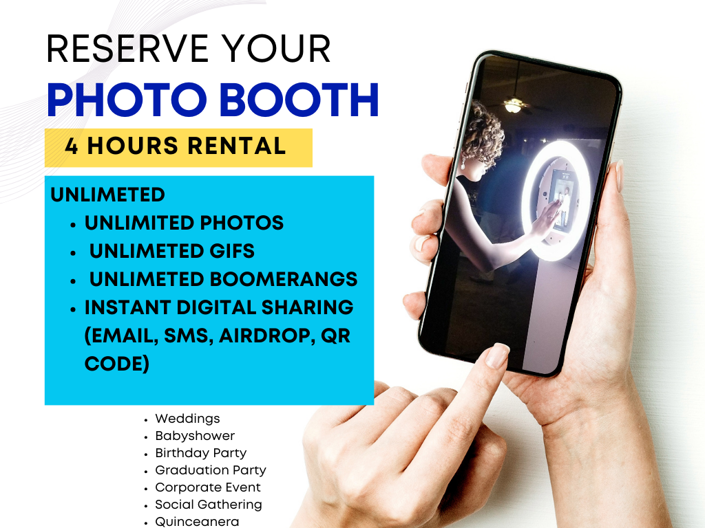 Photo Booth Rental in Humble, TX - Houston Inflatable Rentals