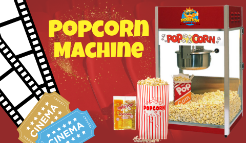 popcorn machine on rent, rent popcorn machine, Porter TX