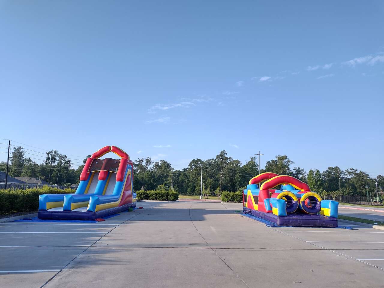 School Obstacle Course Rental Houston