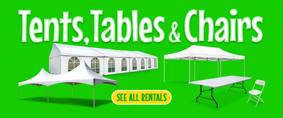Tables and Chairs Rental in Houston