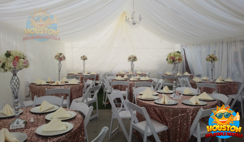 20x30 Tent Draping - tent draping near me