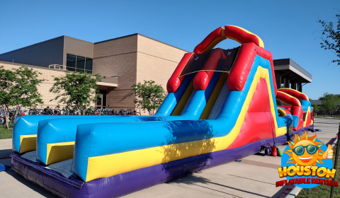 Big Obstacle Course Rental in Humble, TX - Houston Inflatable Rentals