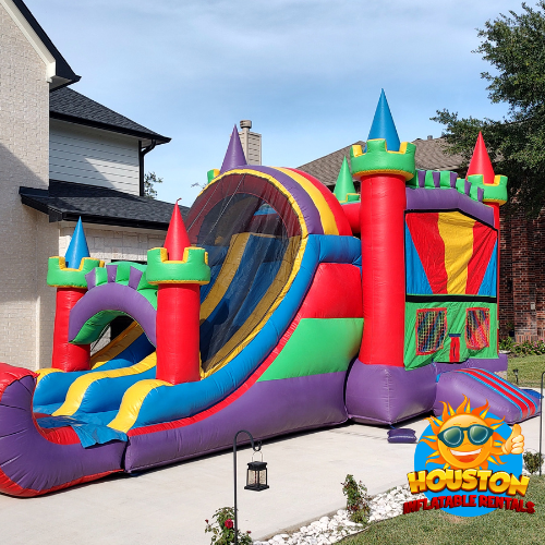 Bounce House with slide Rental near me - Humble, TX