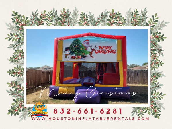 Snowman Bounce House Rental Houston, TX