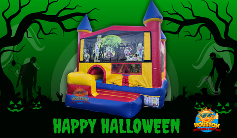 Halloween jump house Halloween jump house