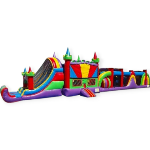 Big Inflatable Obstacle Course Rental Houston