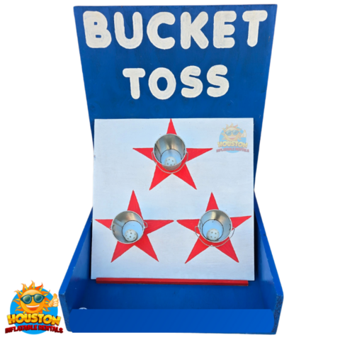 Bucket Toss Carnival Game